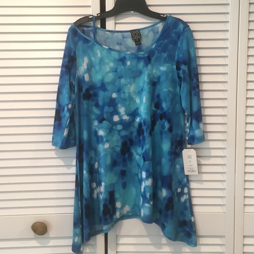 Blue Tunic Top